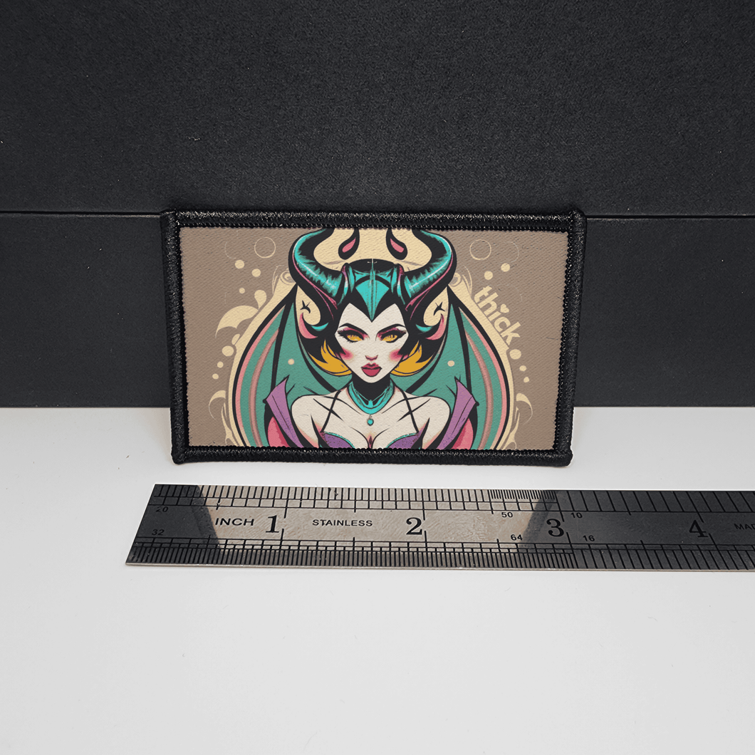 Thick❤ Sexy Anime Girl Morale Patch Custom Tactical (Gothic Queen inspired)