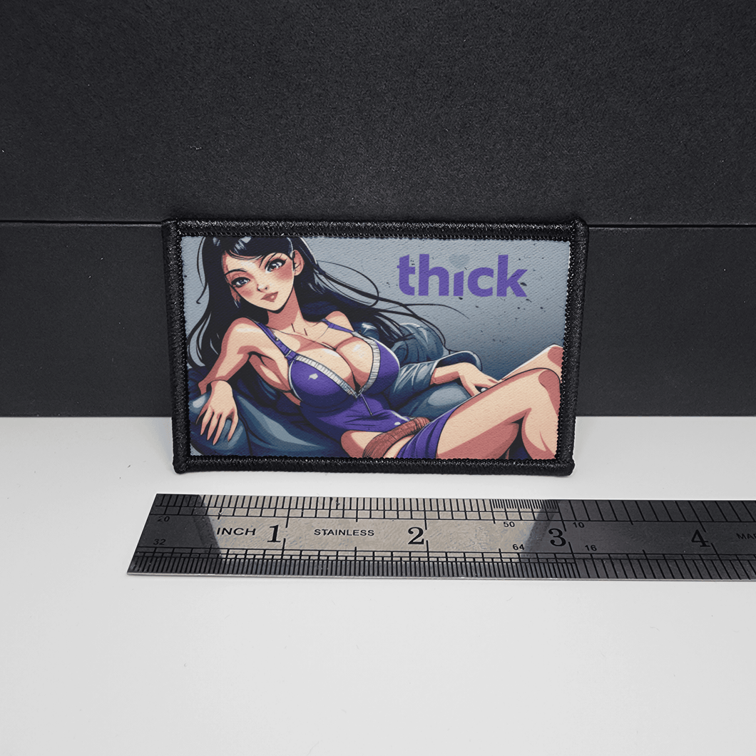 Thick❤ Sexy Anime Girl Morale Patch Custom Tactical (Nico inspired)