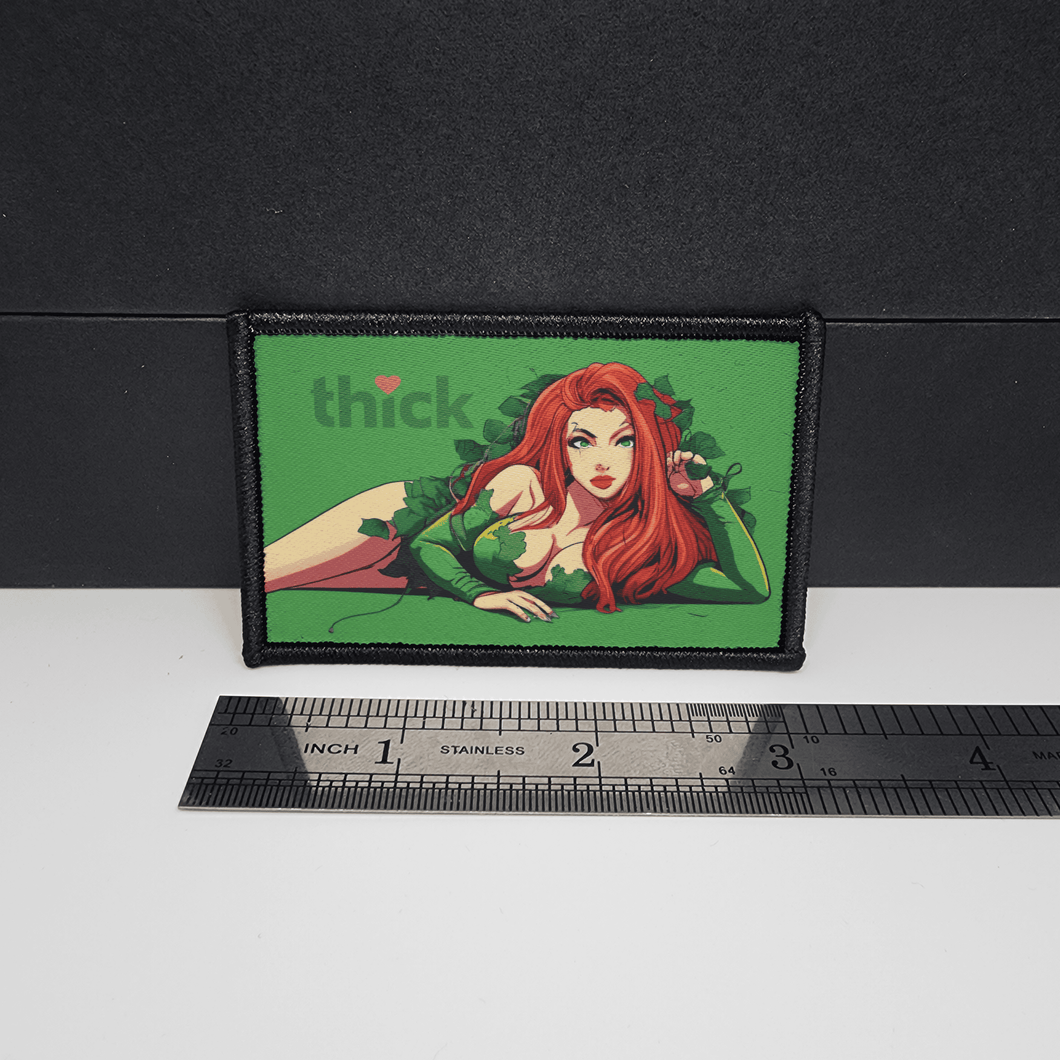 Thick❤ Sexy Anime Girl Morale Patch Custom Tactical (Poison Ivy inspired)