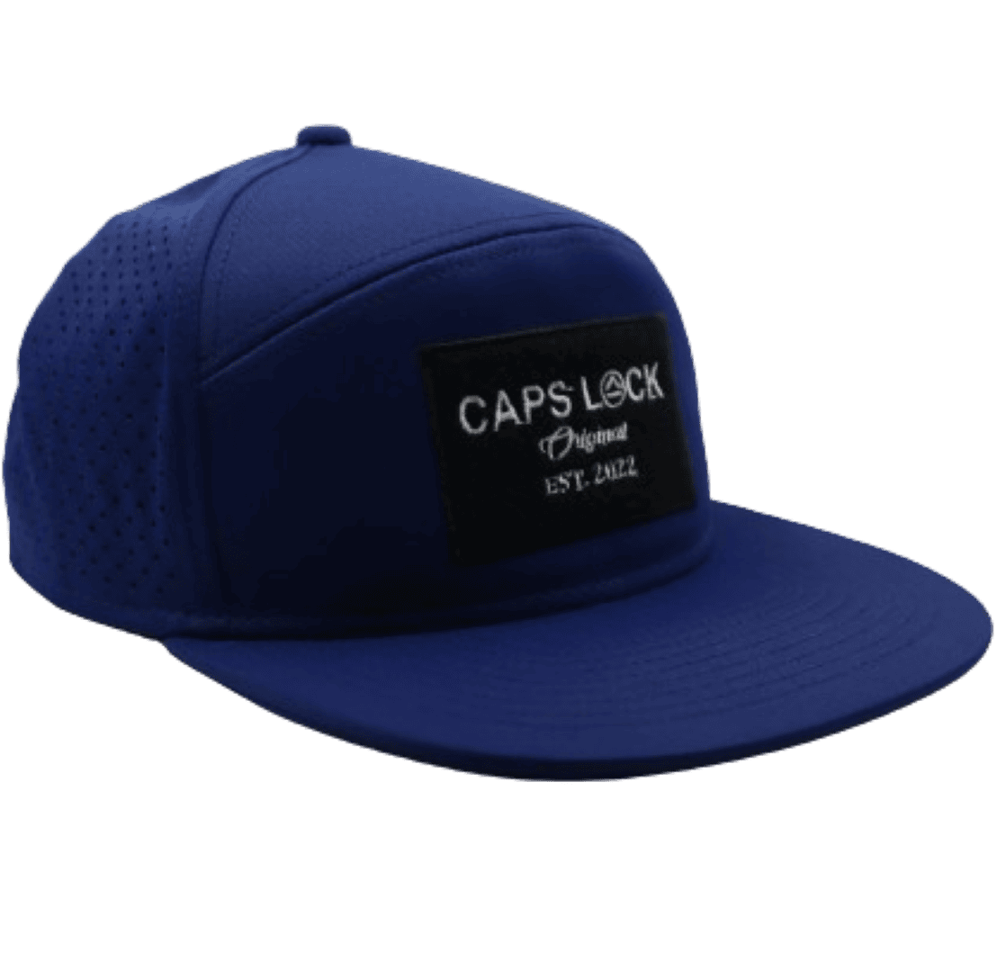 Royal Blue - Drip-X Tactical Flat Bill Hat | Water-Repellent Hat