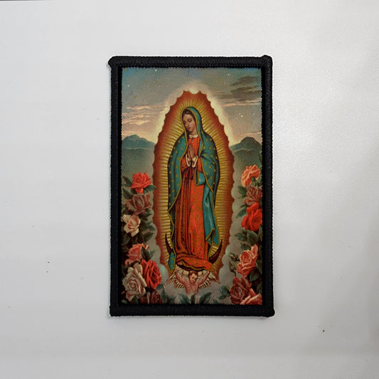 CAPS LOCK ORIGINAL - morale patch - religion - religious patch - Meme - 2x3 inch – hook and loop - iron-on  – interchangeable patch hat - zodiac sign patch - virgin mary patch