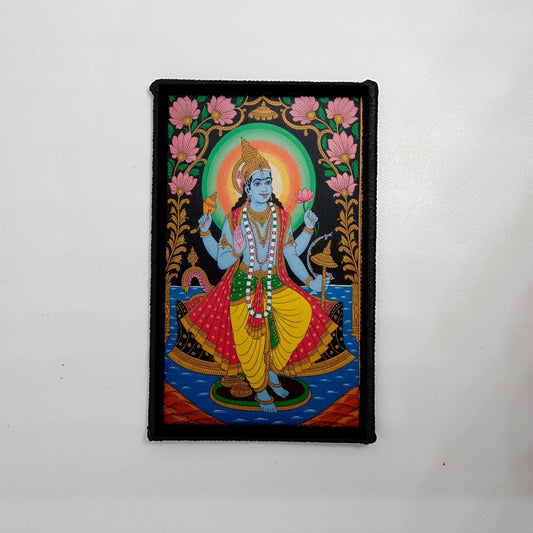 CAPS LOCK ORIGINAL - morale patch - religion - religious patch - Meme - 2x3 inch – hook and loop - iron-on  – interchangeable patch hat - zodiac sign patch - vishnu patch