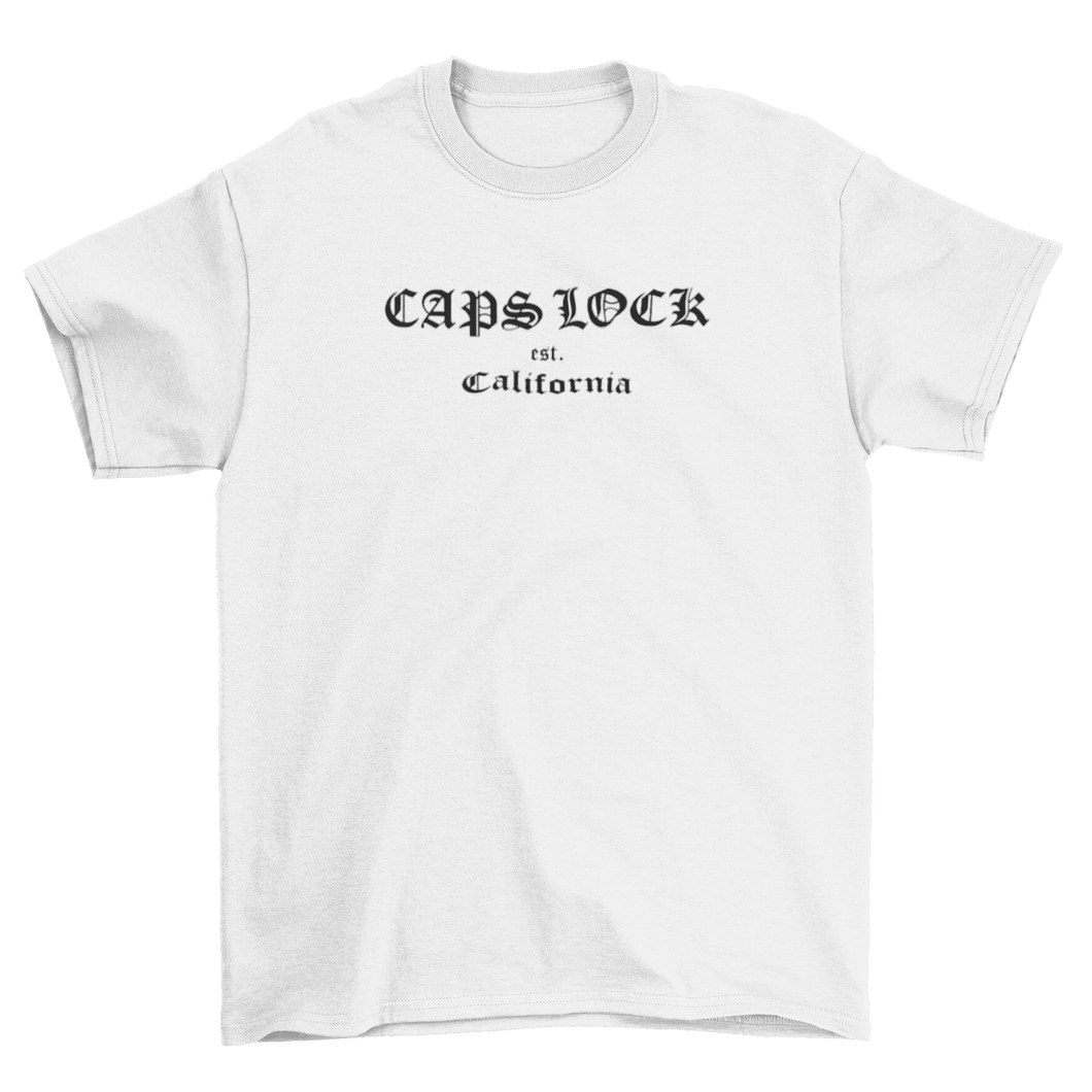 Old English White T-Shirt | Shirt | Tee