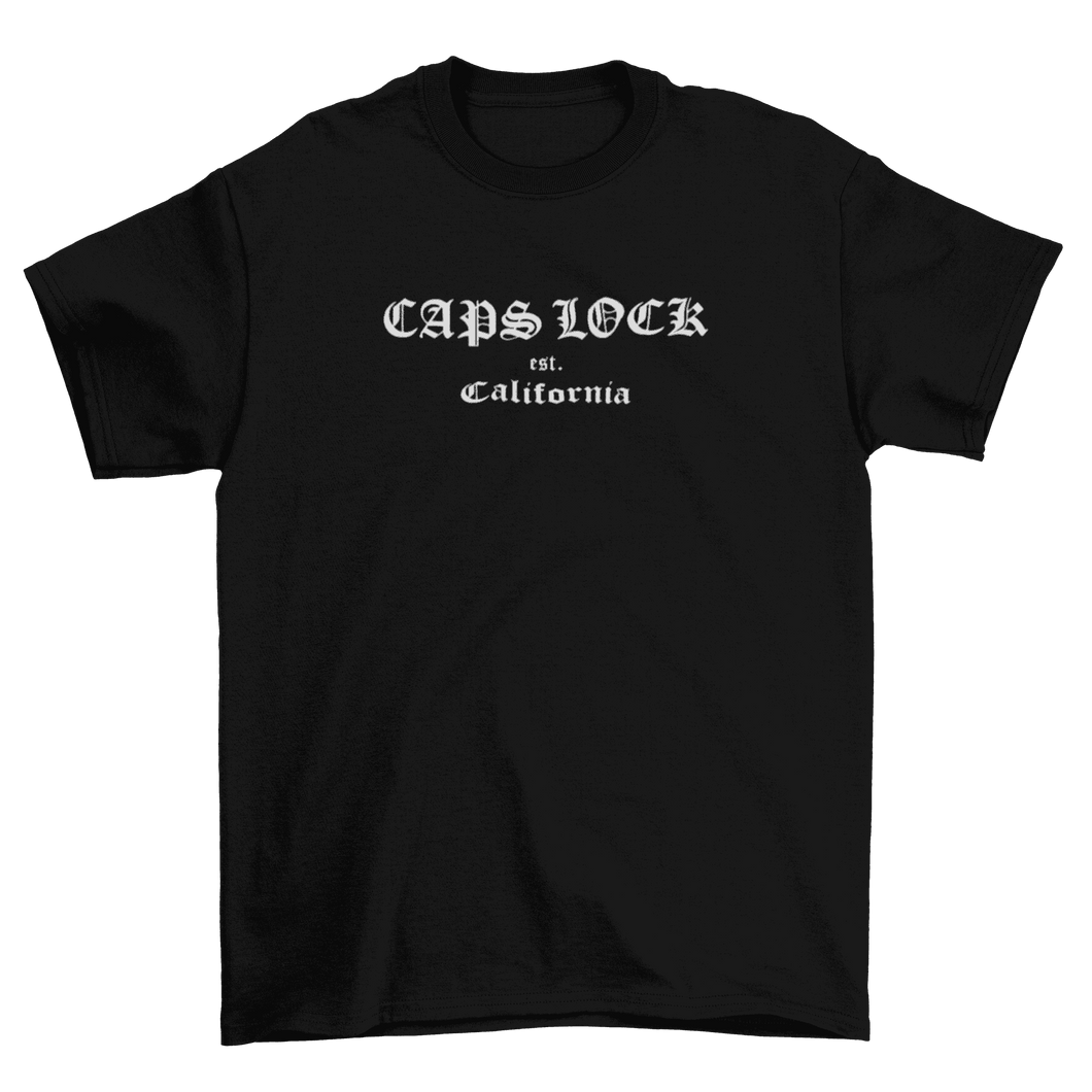 Old English Black T-Shirt | Shirt | Tee
